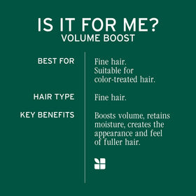 Shampooing Biolage Volume support avec des ingrédients naturels