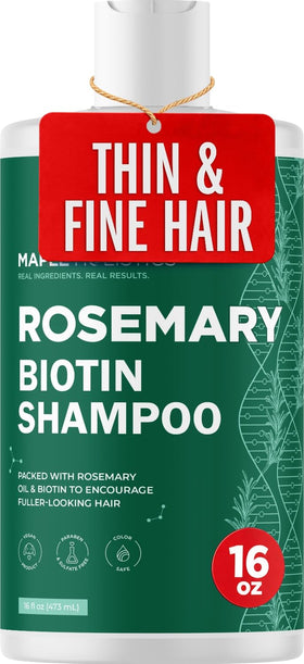 Shampooing Biotin et Romarin Maple Holistics 500g vue de face