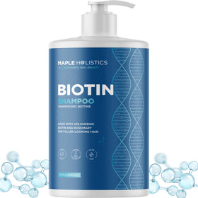 Shampooing Biotine et Romarin Maple Holistics 1030g vue de face