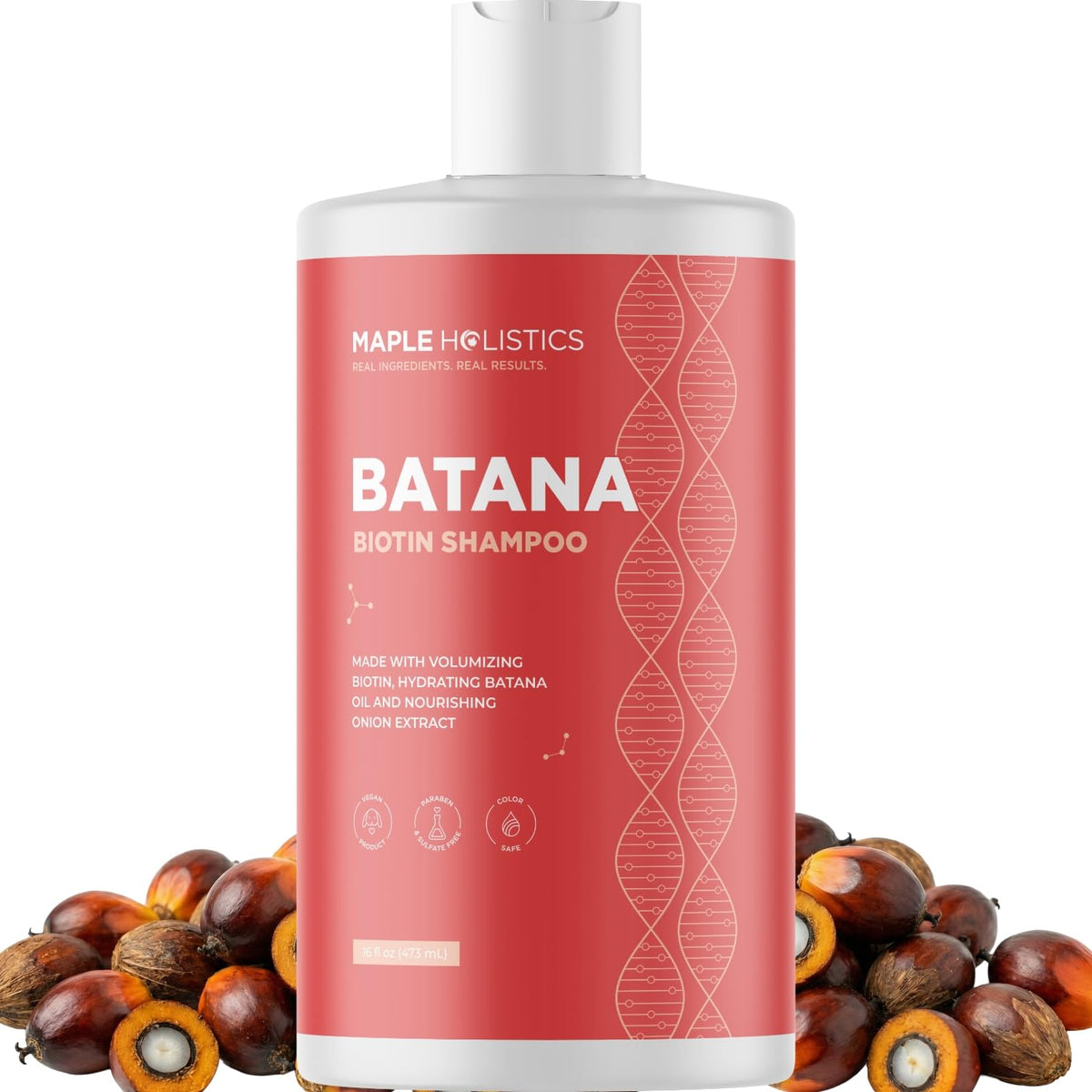 Shampooing Biotine & Huile de Batana 499g modèle avant