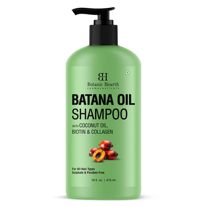 Shampooing Botanic Hearth à l'Huile de Batana 570g vue avant