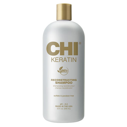 Shampooing CHI Keratin Reconstructeur 32 Oz vue avant