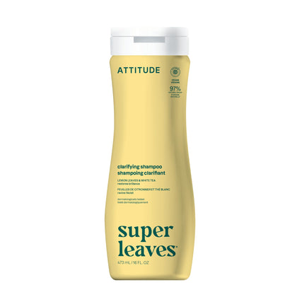Shampooing clarifiant ATTITUDE 540g vue avant avec étiquette