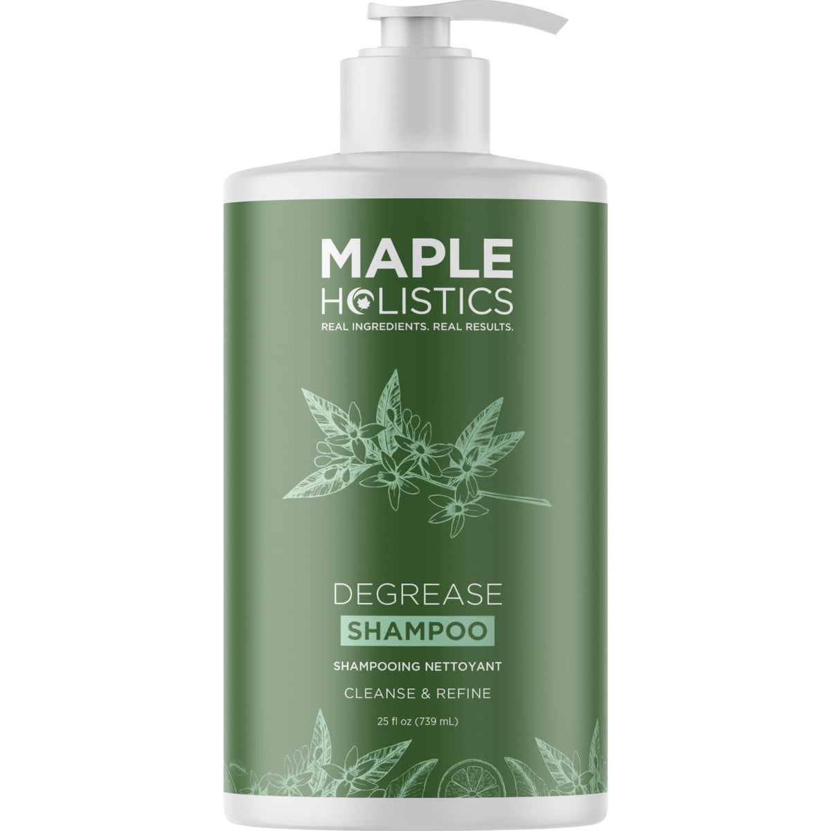 Shampooing clarifiant Maple Holistics 790g vue de face