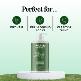 Shampooing clarifiant Maple Holistics avec des plantes