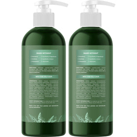 Shampooing clarifiant Maple Holistics dans une douche