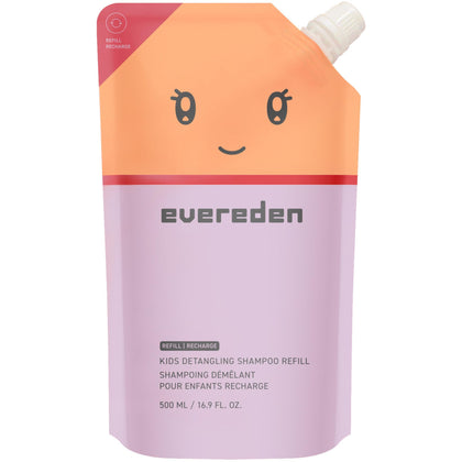 Shampooing démêlant Evereden en recharge de 540g, vue de face