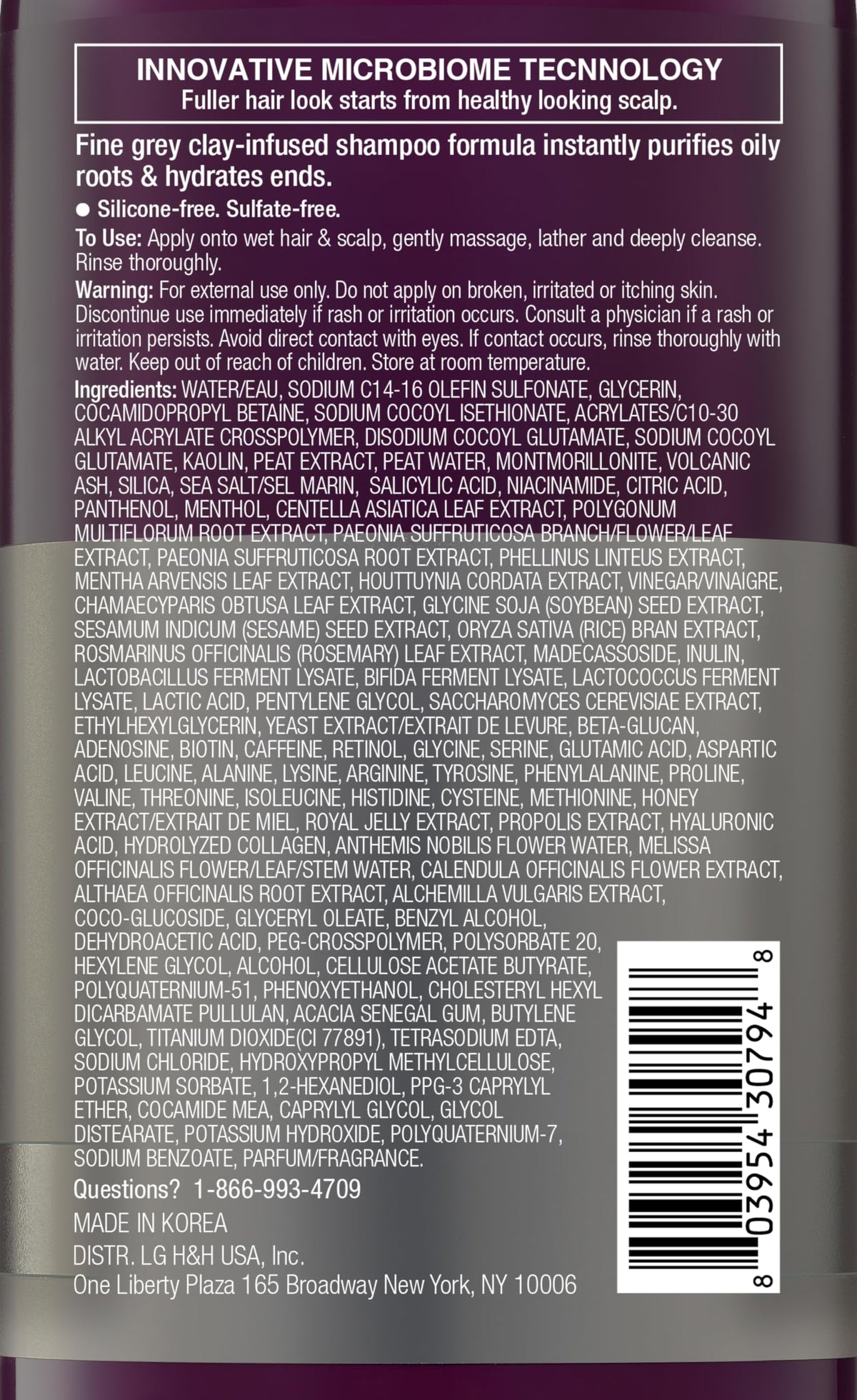 Shampooing Dr. Groot, image du produit avec un fond neutre
