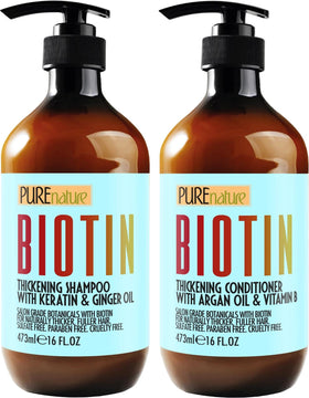 Shampooing et Après-shampooing Volume PURE NATURE LUX SPA avant et arrière