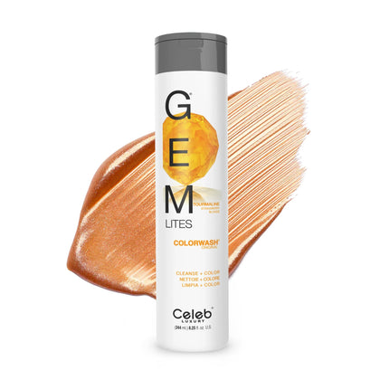 Shampooing Gem Lites Colorwash de Celeb Luxury 290g, vue avant