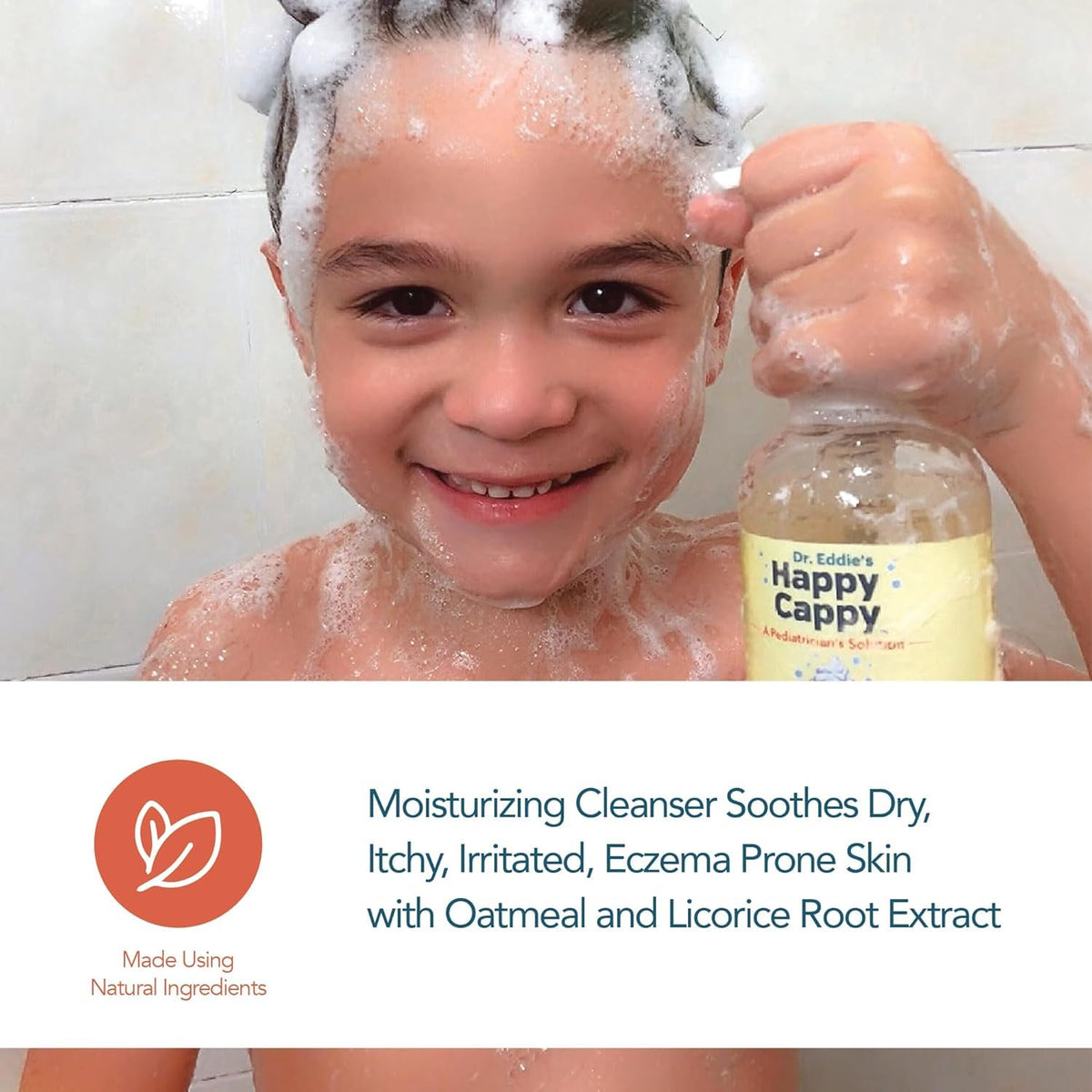 Shampooing Happy Cappy pour soins capillaires des enfants