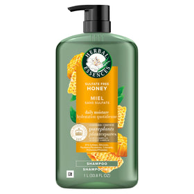 Shampooing Herbal Essences au miel dans un environnement de salle de bain