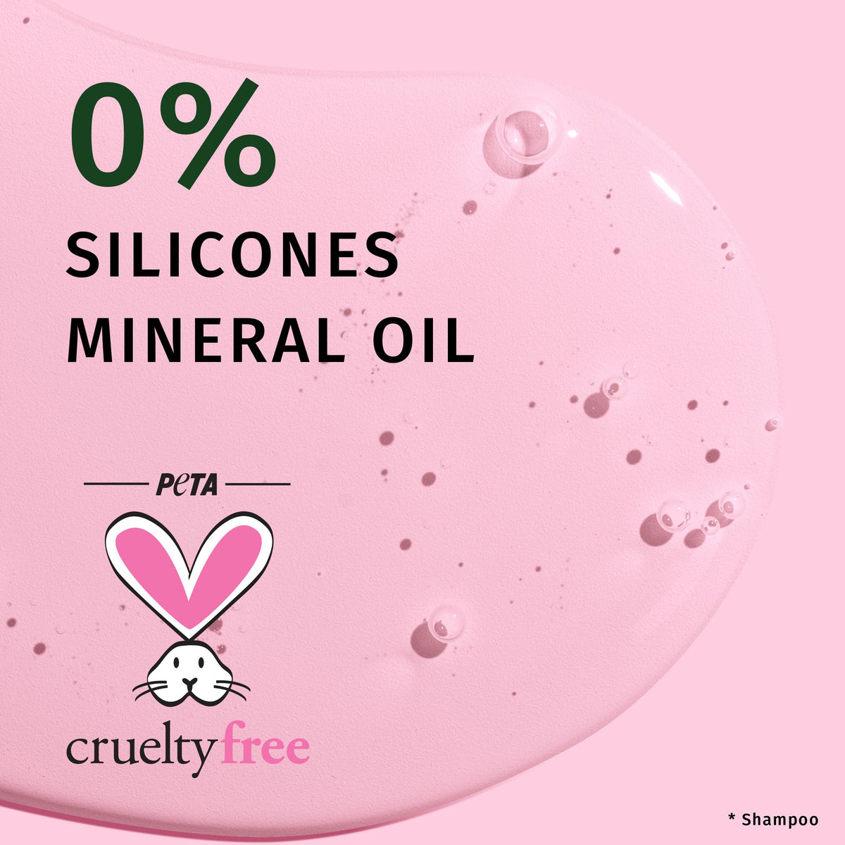 Shampooing Herbal Essences Rose Hips sur fond floral