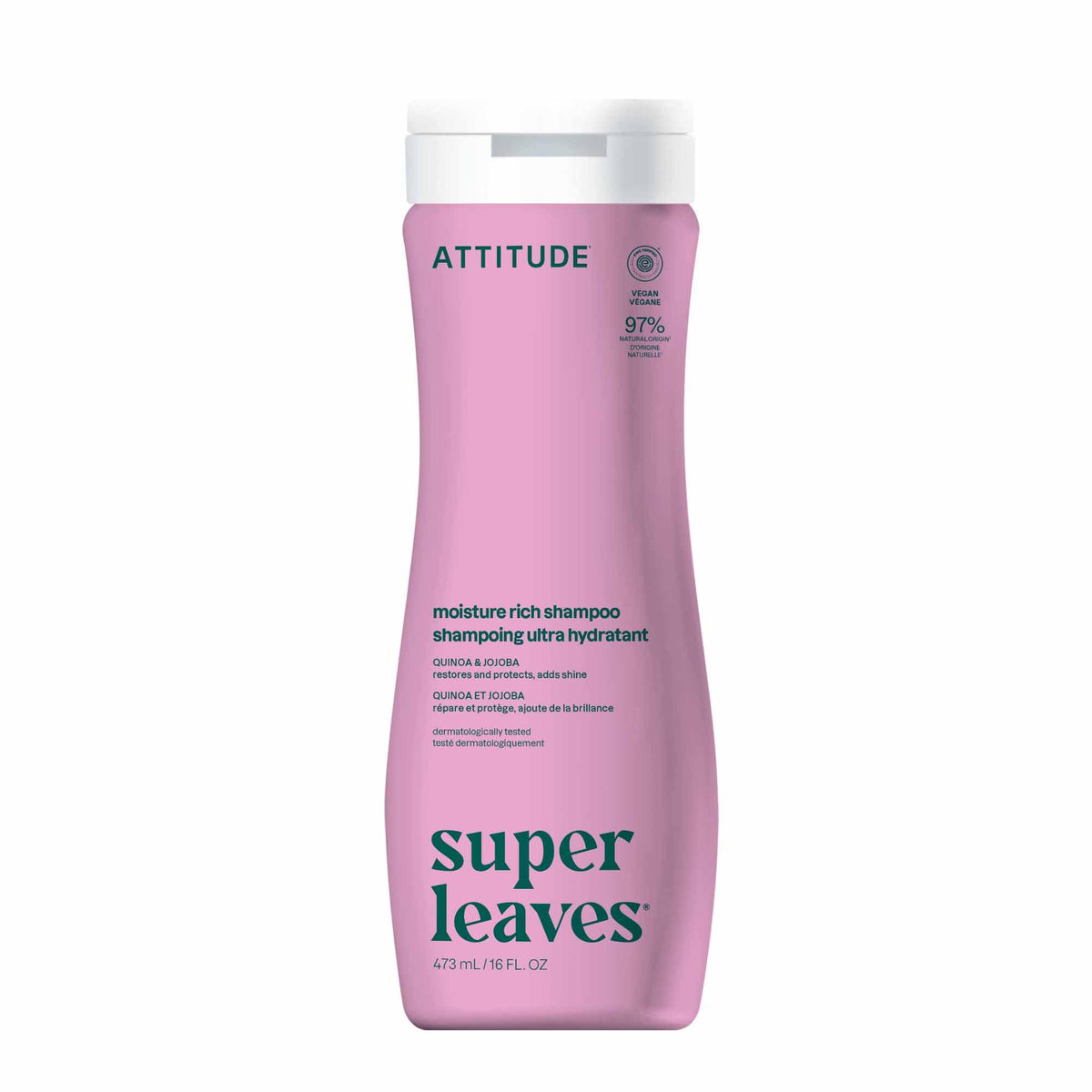 Shampooing hydratant BIO SPECTRA ATTITUDE 540g vue avant