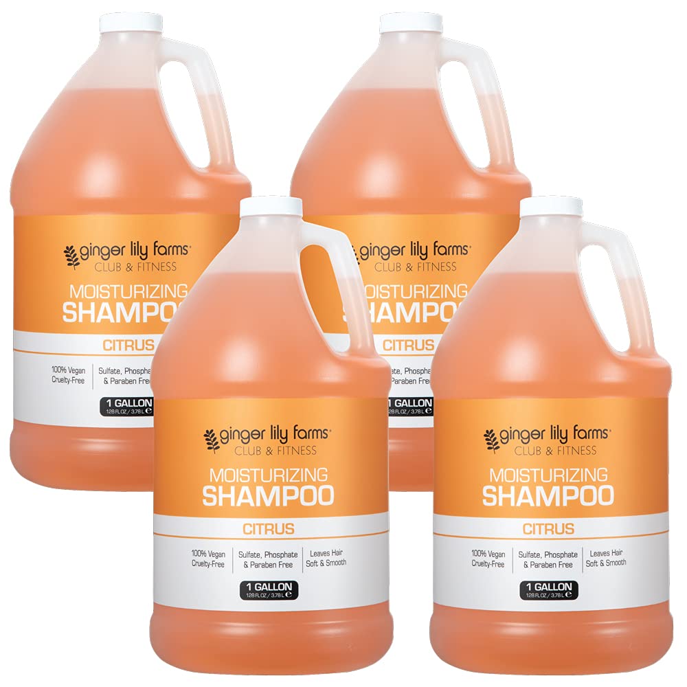 Shampooing hydratant Ginger Lily Farms 1 gal vue avant