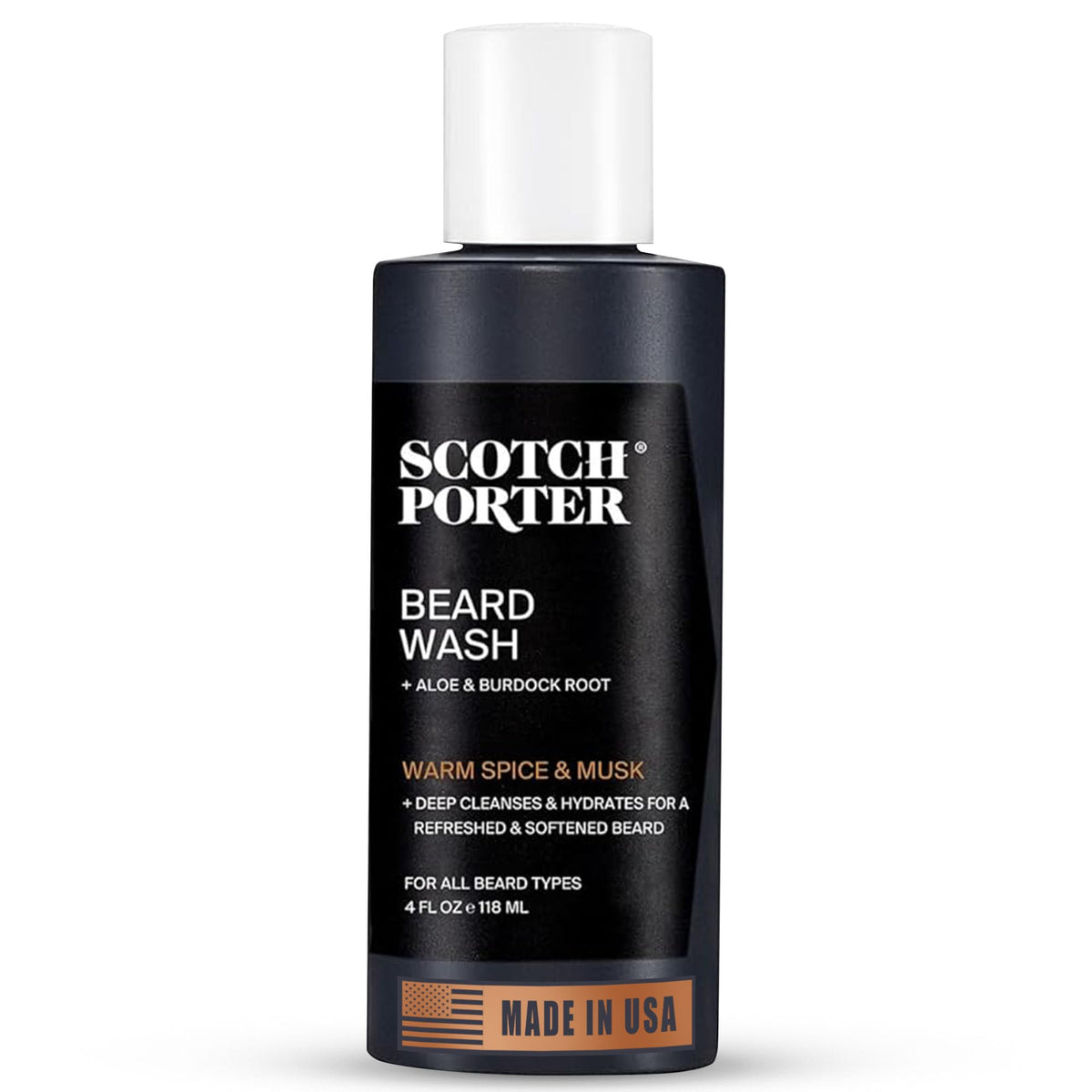 Shampooing hydratant pour barbe Scotch Porter 150g vue avant
