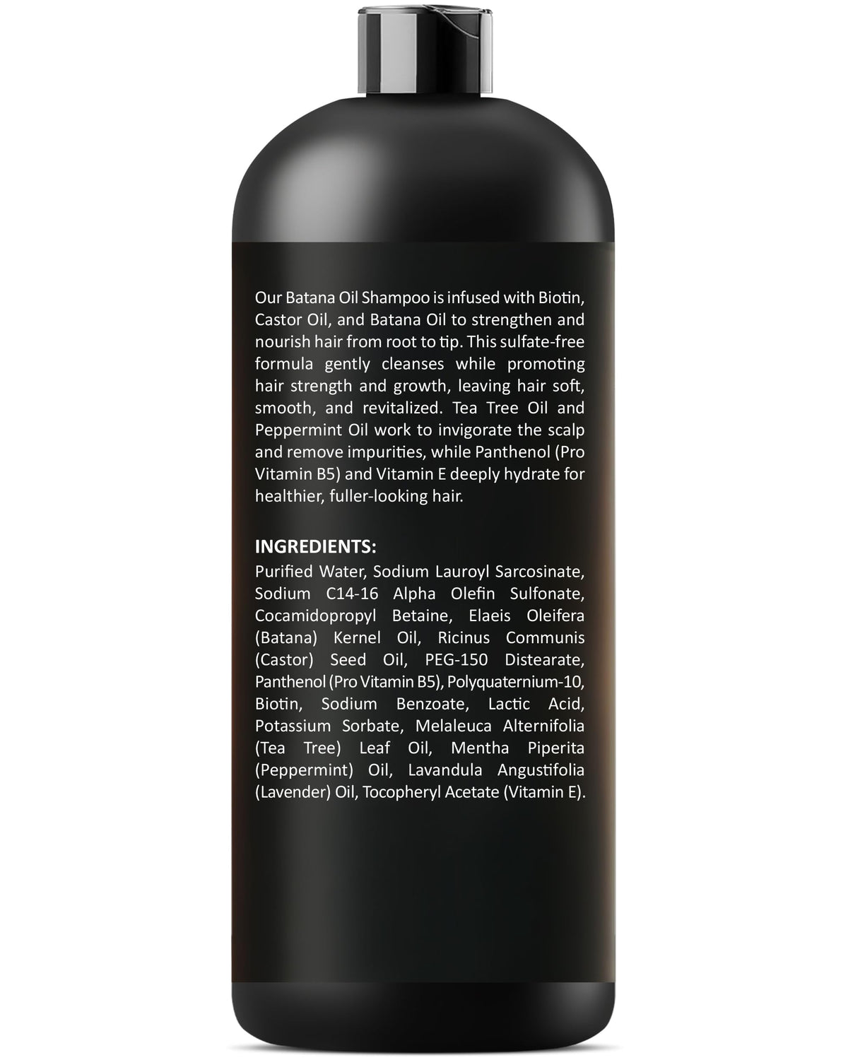 Shampooing INFINA ESSENTIALS à l'Huile de Batana sur un fond neutre