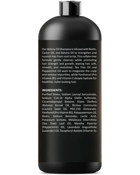 Shampooing INFINA ESSENTIALS à l'Huile de Batana sur un fond neutre