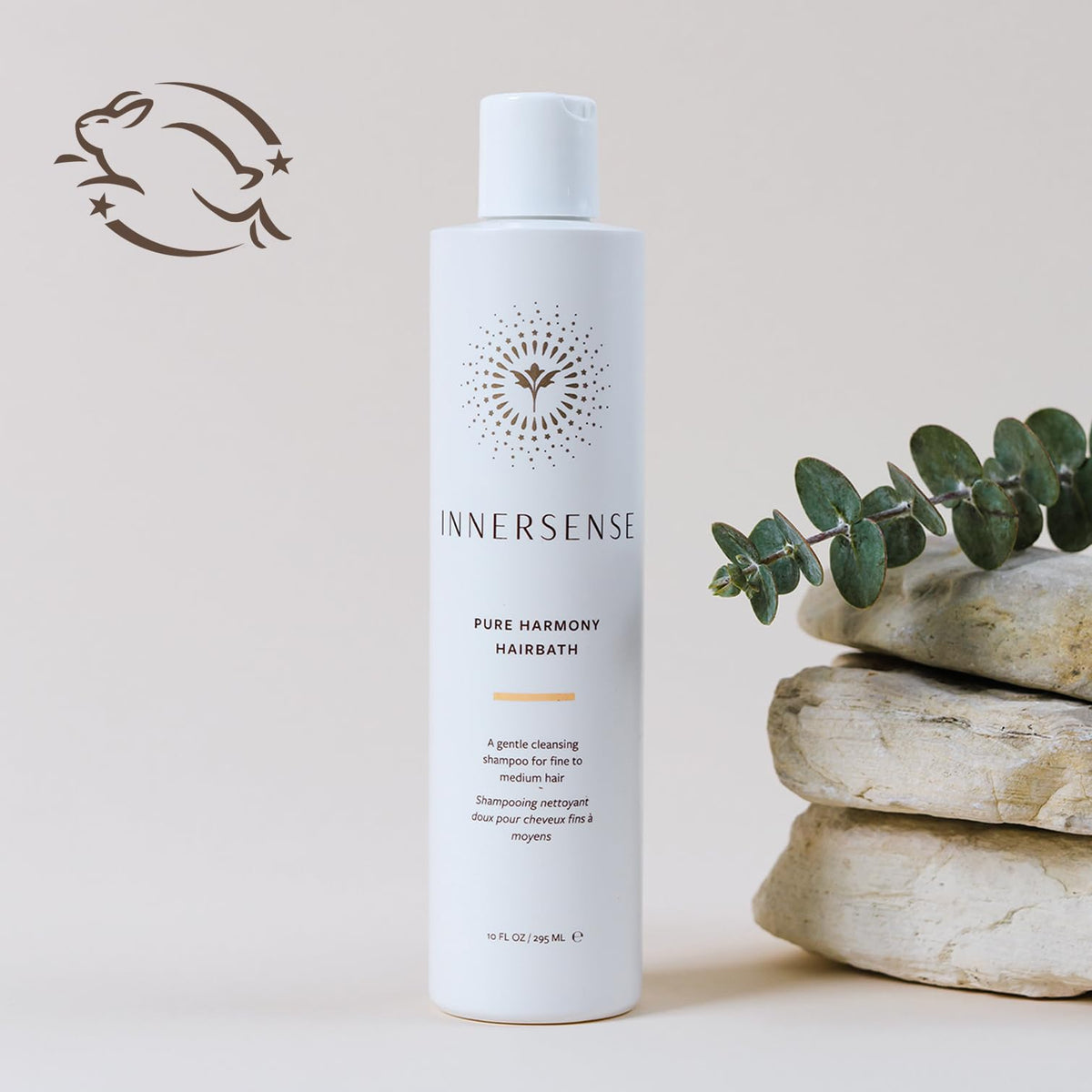 Shampooing INNERSENSE Pure Harmony en contexte de salle de bain