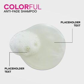 Shampooing Joico Colorful Anti-Fade sur fond neutre