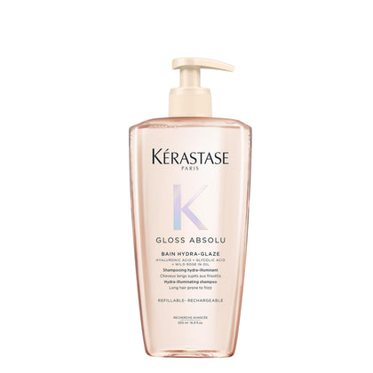 Shampooing KÉRASTASE Gloss Absolu 570g vue avant avec étiquette
