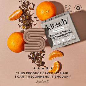 Shampooing Kitsch, mousse lors de l'application