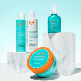 Shampooing Moroccanoil avec ses ingrédients naturels