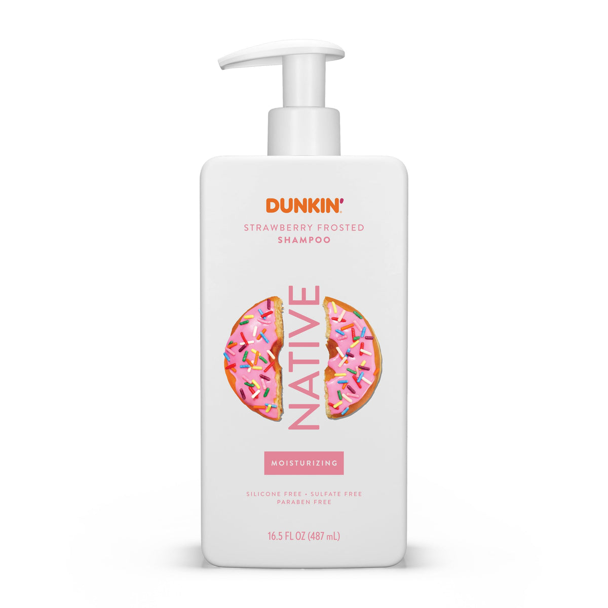 Shampooing Native Édition Limitée Fraise Givrée 581g vue de face