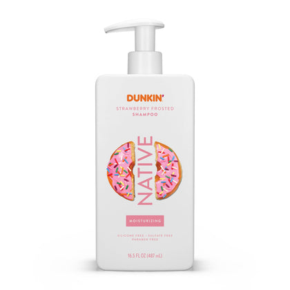 Shampooing Native Édition Limitée Fraise Givrée 581g vue de face