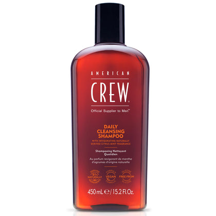 Shampooing nettoyant quotidien AMERICAN CREW 450ml Citrus Mint vue de face