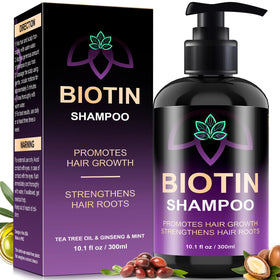 Shampooing oely à la biotine 340g vue de face