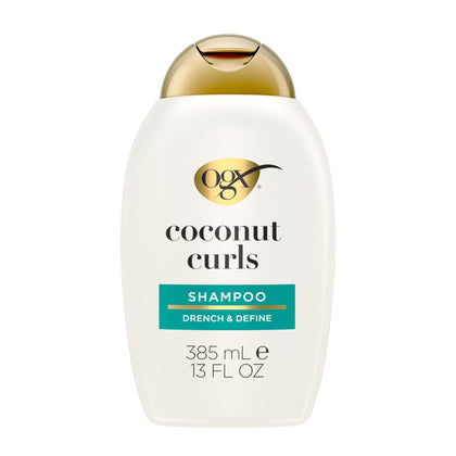 Shampooing OGX Quenching + Coconut Curls 385ml vue avant