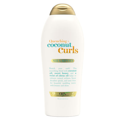 Shampooing OGX Quenching + Coconut Curls 871g vue avant