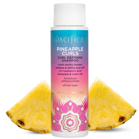 Shampooing Pacifica Curls Ananas 355 ml avec étiquette