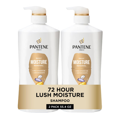 Shampooing Pantene Hydratation Quotidienne 800 ml face avant