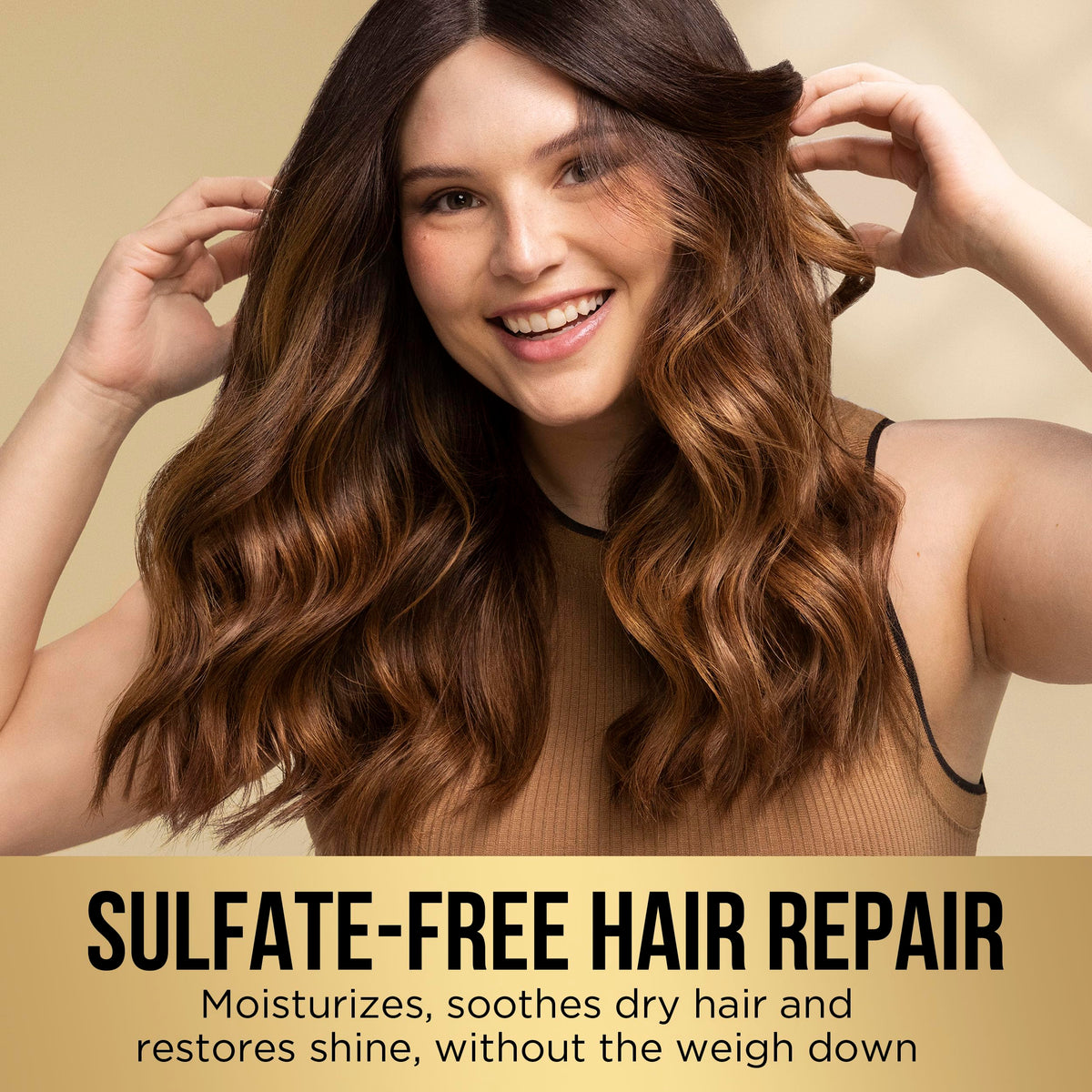 Shampooing Pantene mousse sur cheveux