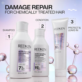 Shampooing Redken Acide Bonding avec fleurs et fruits frais