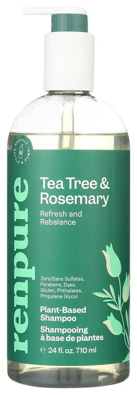 Shampooing RENPURE Tea Tree et Romarin 710ml vue avant