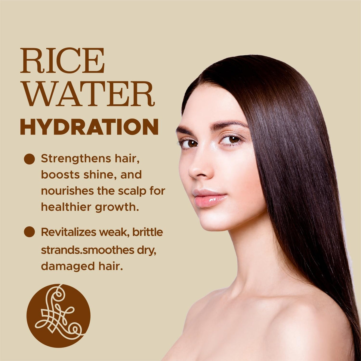 Shampooing Rice Water L LUSETA 500ml avec texture crémeuse