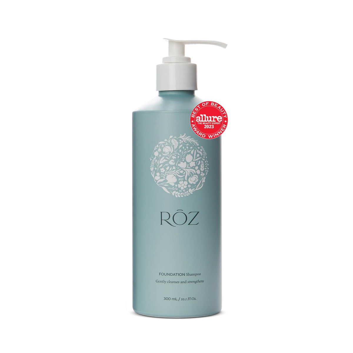 Shampooing RŌZ 300 mL vue avant avec étiquette