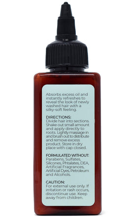 Shampooing sec Hair Dance avec application sur racines de cheveux