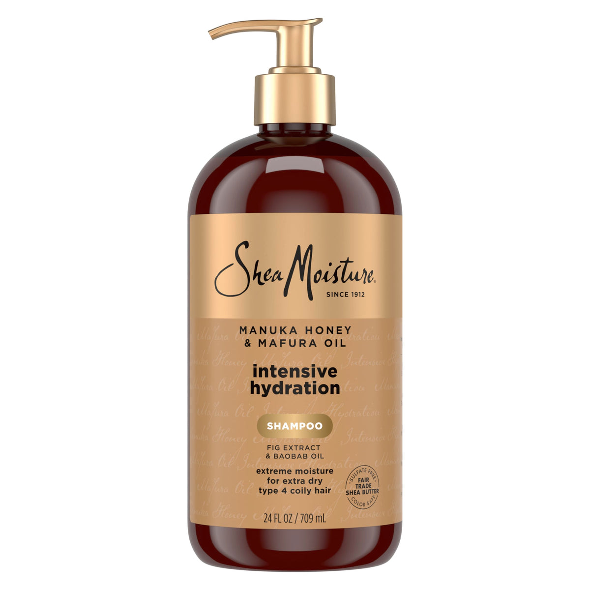 Shampooing Shea Moisture Miel Manuka 24 oz vue avant