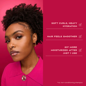 Shampooing Shea Moisture Miel Manuka avec huiles naturelles