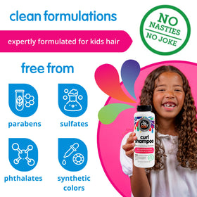 Shampooing SO COZY dans une salle de bain pour enfants