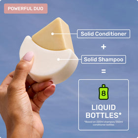 Shampooing solide Ethique 122g sur un plan de travail
