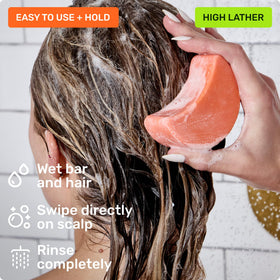Shampooing solide Ethique avec des ingrédients naturels