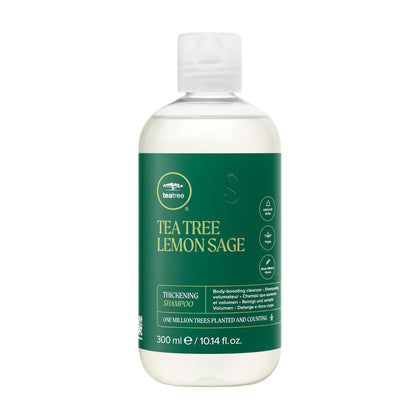 Shampooing Tea Tree épaississant 350g vue avant avec étiquette