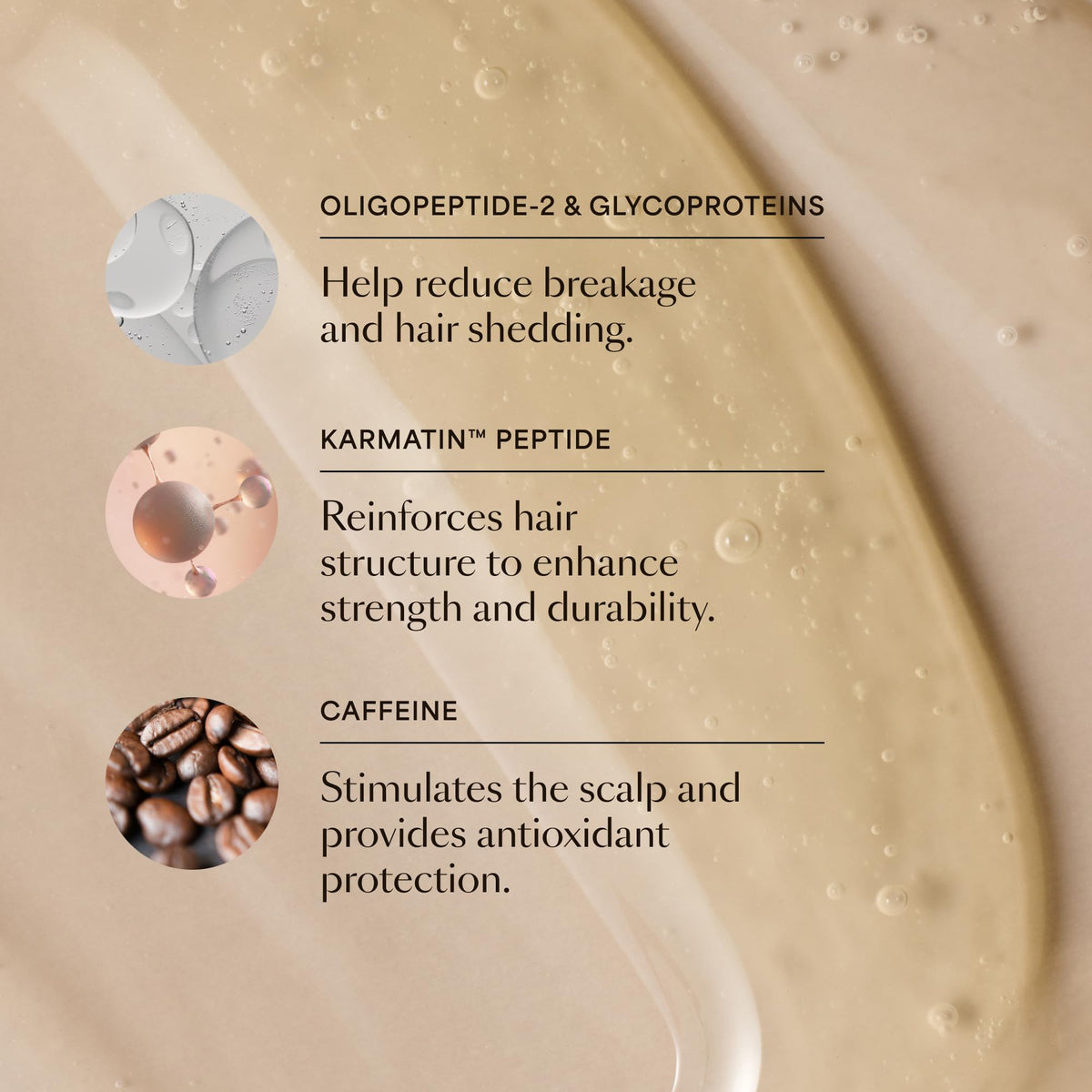 Shampooing VEGAMOUR revitalisant 1,6 oz sur une coiffeuse