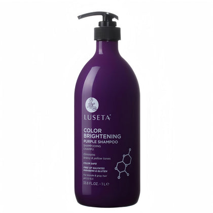 Shampooing violet L LUSETA 33,8oz vue avant