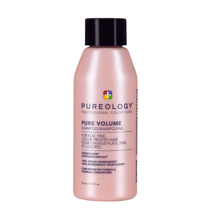 Shampooing Volume Pur Pureology 50ml avec étiquette et bouchon